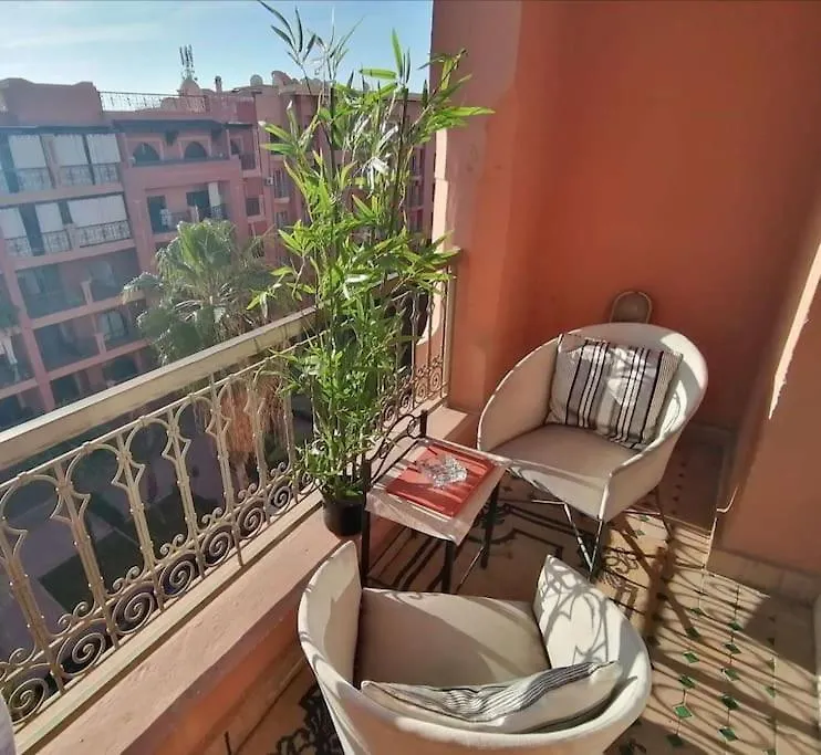 Lägenhet Appartement Gueliz Avec Piscine Et Salle De Sport Marrakesh